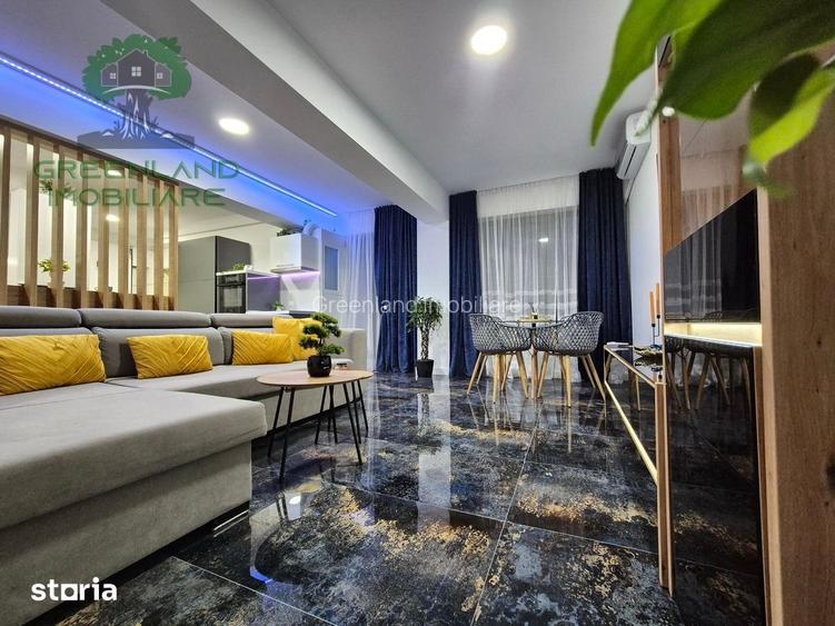 Apartament MODERN cu 3 camere, mobilat, gradina, BLOC NOU, Cug