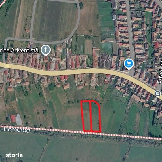 Teren de 3200 mp, în Dumbrăvița