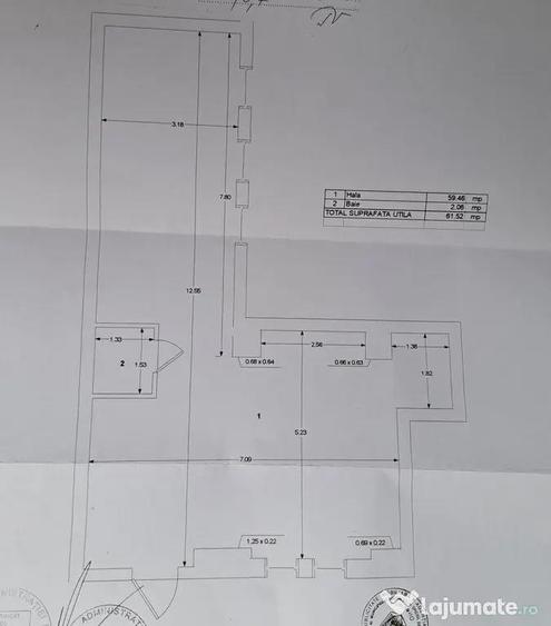 Spațiu comercial, de 62 mp, în Timișoara