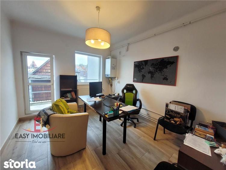Apartament 2 camere , Central , Ideal pentru birou , Et 1 - 1