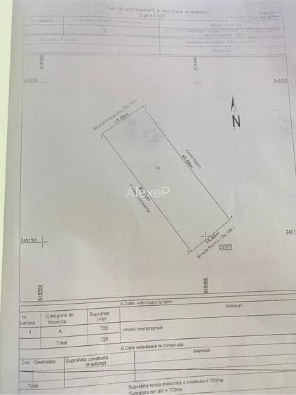 Teren de 720 mp, în Chiroiu-Pământeni