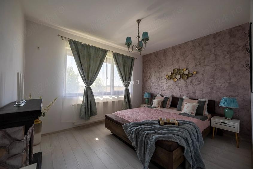 Casa tip Farmhouse la marginea padurii, cu vedere spre Bucegi