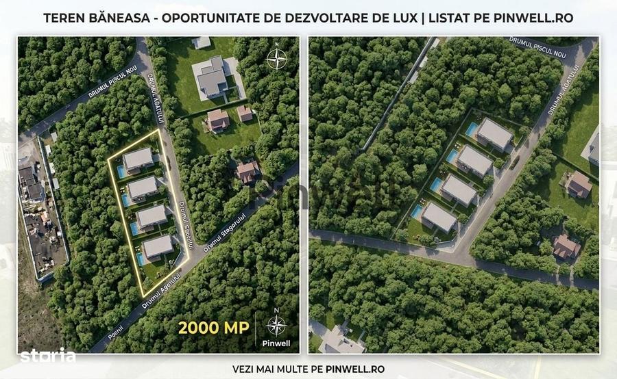 Teren intravilan 2000mp langa Padurea Baneasa - 4