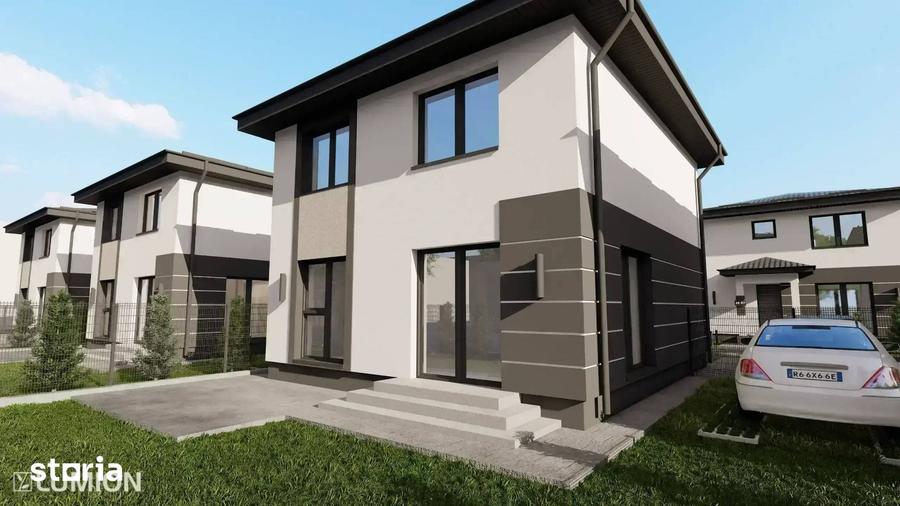 Casă cu 4 camere cu Teren 252 Mp în Afumați