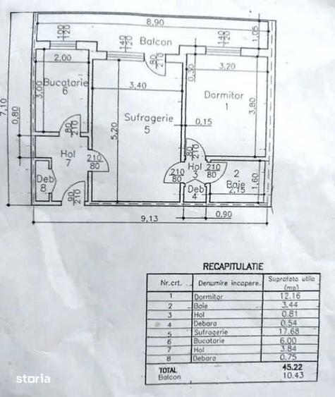 Apartament 2 camere Jianu - 1
