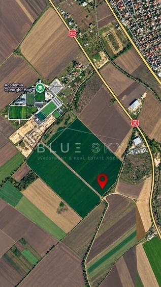 Teren agricol extravilan de 22500 mp, în Ovidiu