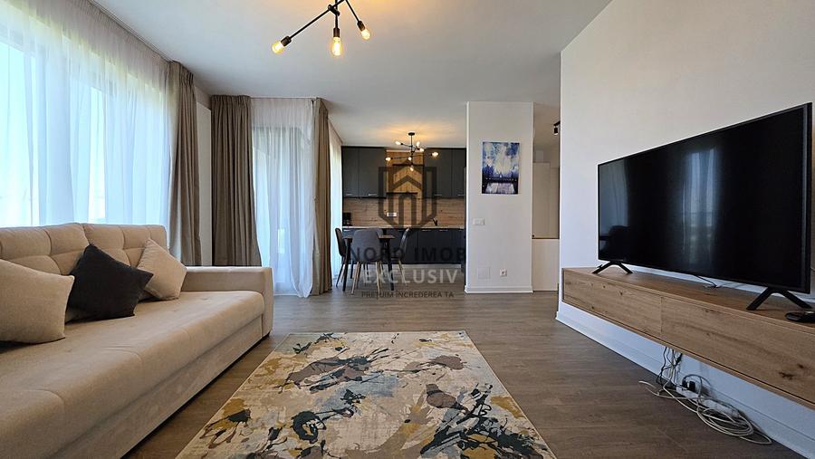 Apartament cu 2 camere decomandat, mobilat în Aviației
