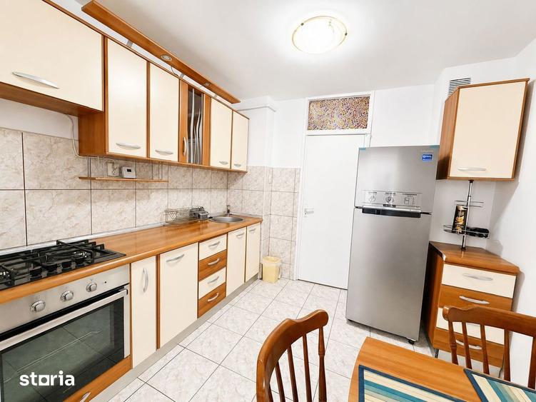Apartament cu 2 camere decomandat, mobilat în Soarelui