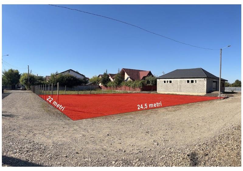 Teren Construcții intravilan de 539 mp, în Obor