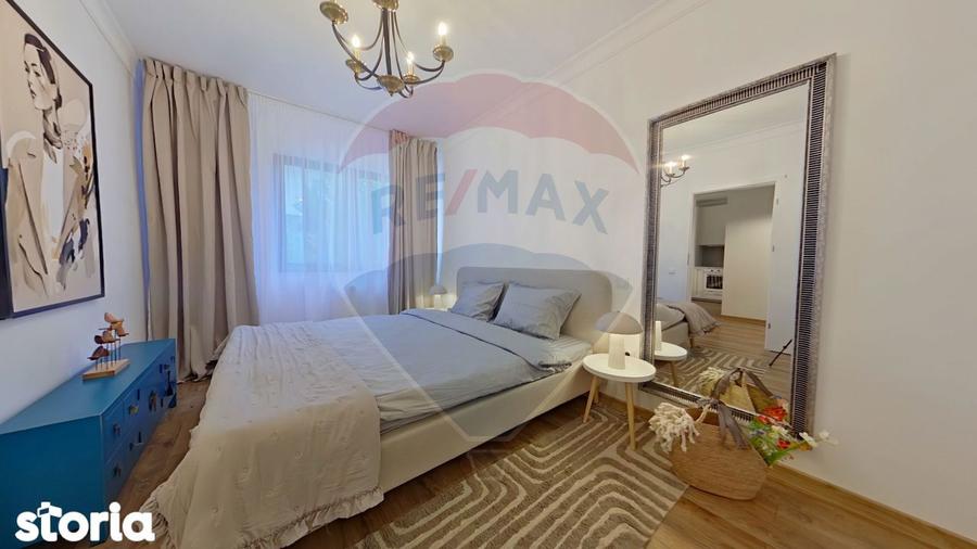 Apartament cu 2 camere, mobilat în Borhanci