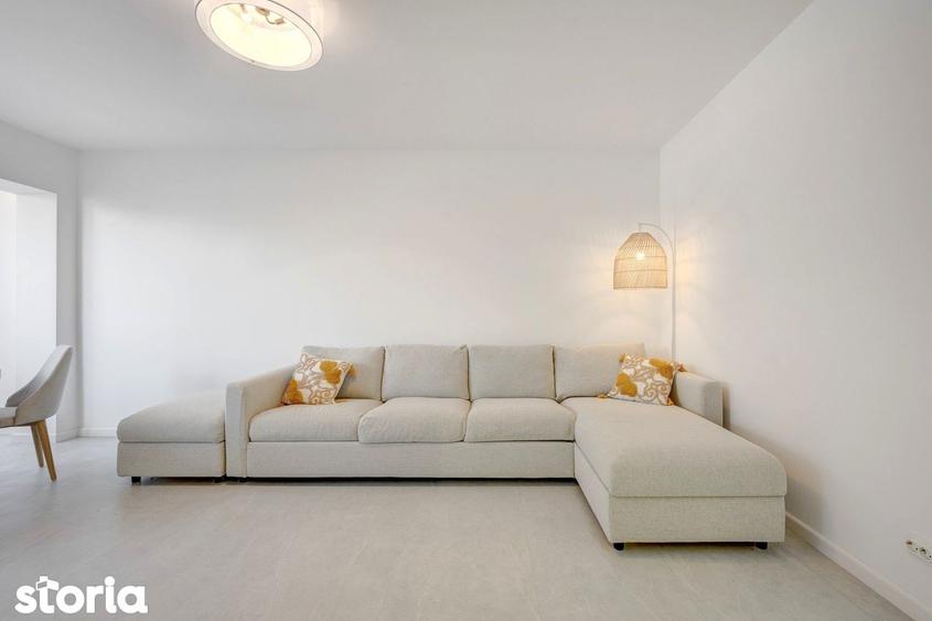 Apartament cu 3 camere semidecomandat în Floreasca