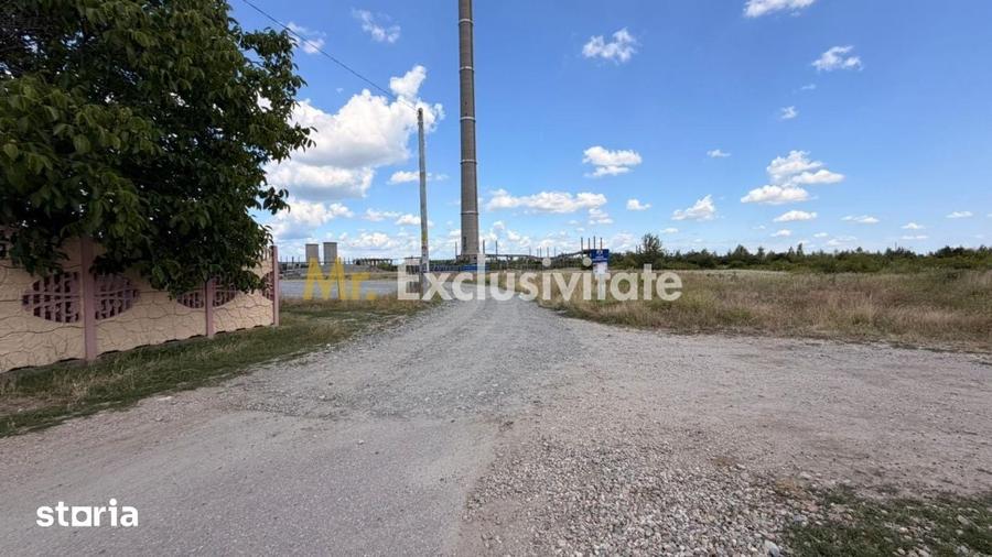 Teren intravilan 3.288 mp | Front stradal 69 m | Zona fostului CET Bra - 2