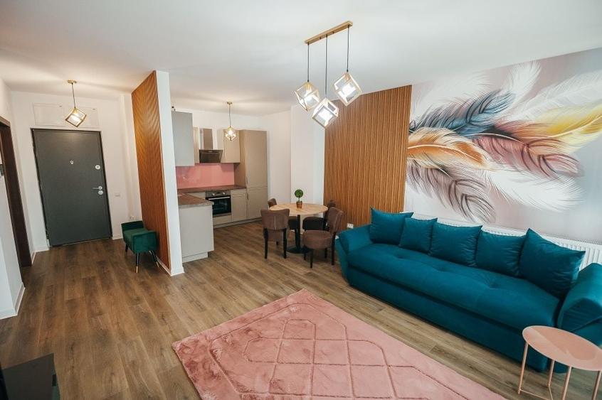 Apartament cu 2 camere semidecomandat în Central