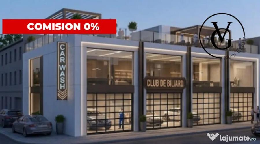 Spațiu comercial, de 242 mp, în C5