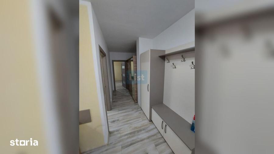 Apartament cu 3 camere semidecomandat, mobilat în Florești