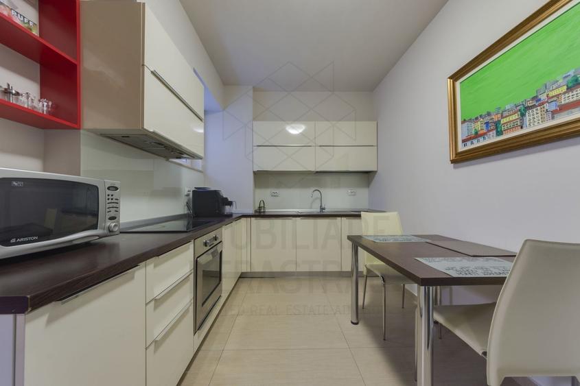 Apartament cu 4 camere decomandat, mobilat în Herăstrău