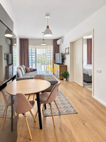 Apartament cu 2 camere semidecomandat, mobilat în Gheorgheni