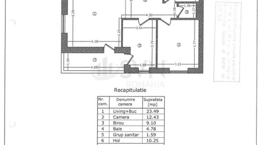 Apartament cu 3 camere semidecomandat, mobilat în Crângași