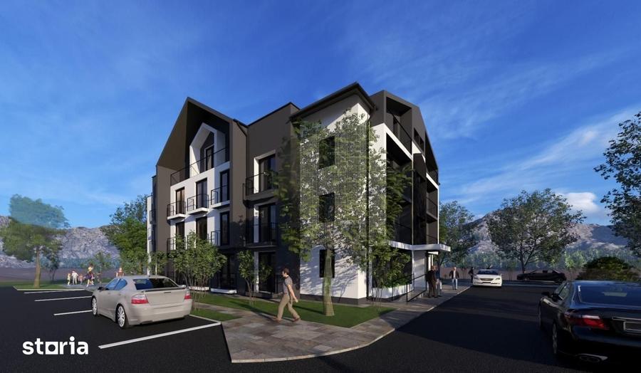 Teren cu proiect autorizat pentru aparthotel P+2E+M, zona Tractorul - 3