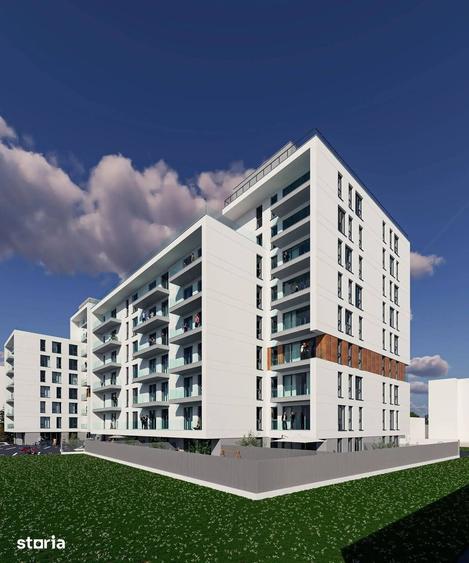 Studio dublu cu gradina de 40 mp, Titan - 2