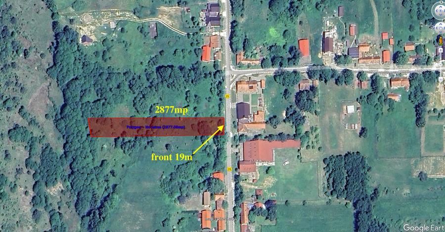 Teren Construcții intravilan de 2877 mp, în Brebu Nou