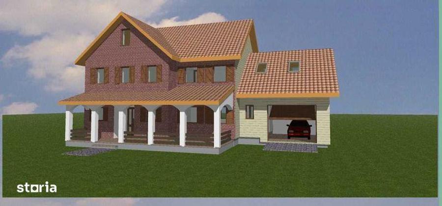 Casă cu 4 camere cu Teren 350 Mp în Livada