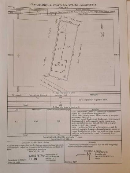 Spațiu comercial, de 914 mp, în Central