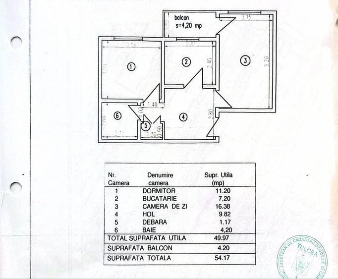 Apartament cu 2 camere decomandat în C5