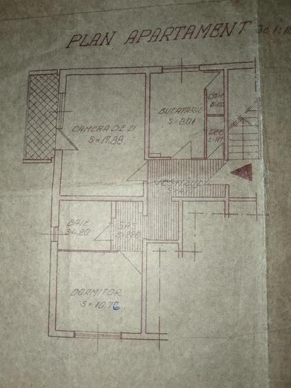 Apartament cu 2 camere decomandat în Central