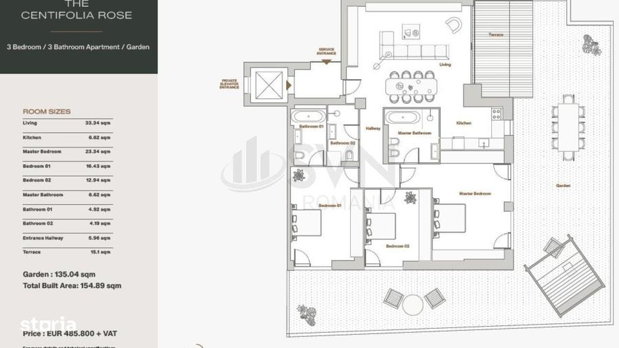Apartament cu 4 camere în Central — fotografia 3