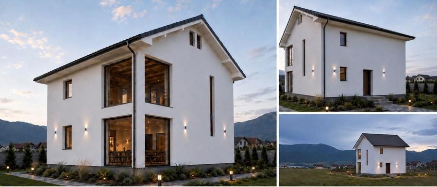 Casă cu 4 camere în Cristian