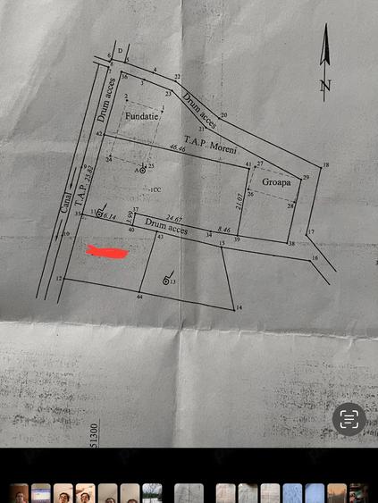 Teren de 1100 mp, în Central