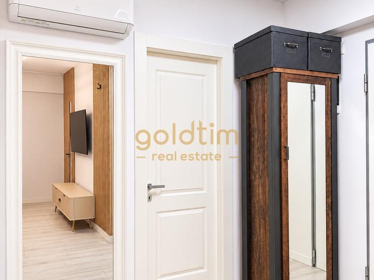 Apartament cu 2 camere semidecomandat, mobilat în Pipera
