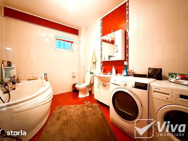 Apartament cu 3 camere semidecomandat, mobilat în Podu Roș