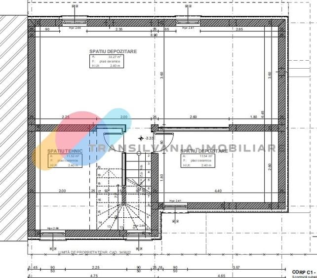 Duplex cu 5 camere cu Canalizare în Borhanci