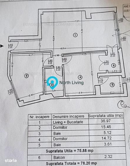 3 Camere | Loc Parcare | Pescariu| One Verdi - 16