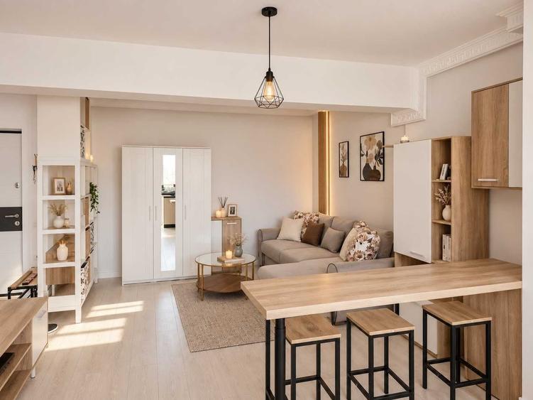 Apartament cu 2 camere decomandat în Central