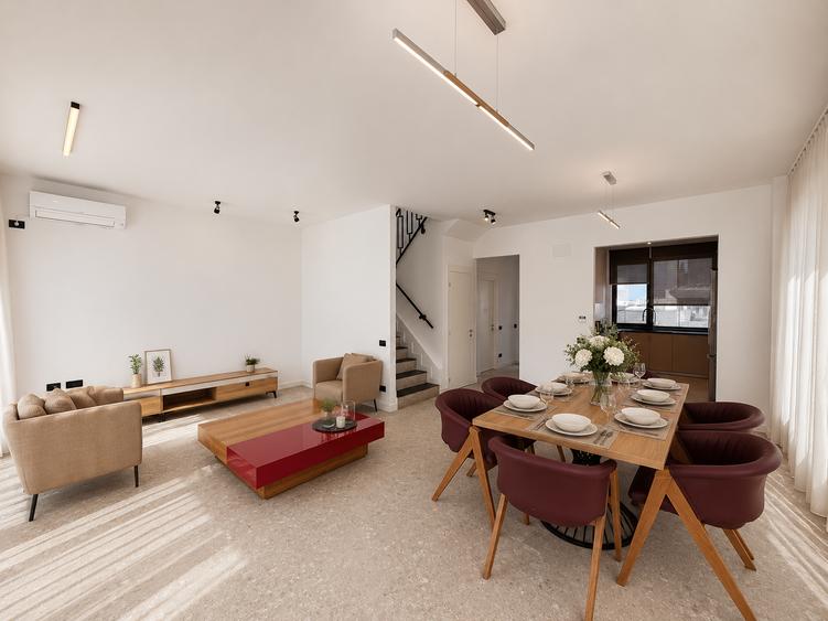 Casă individuală cu 4 camere cu Teren 300 Mp în Tunari