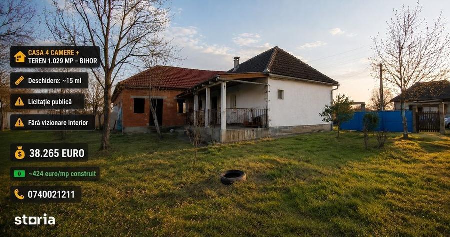 Casă cu 2 camere în Tilecuș
