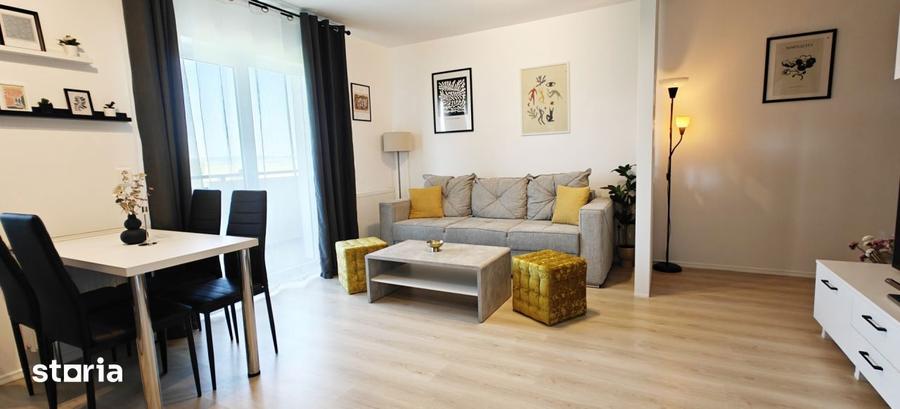 Apartament cu 2 camere, mobilat în Vest