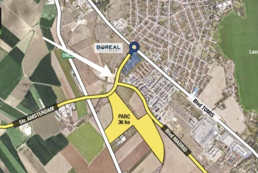 Teren Construcții intravilan de 1500 mp, în Tomis Plus