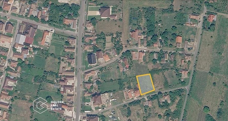 Teren agricol intravilan de 1402 mp, în Șiria