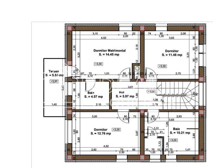 Casă cu 4 camere cu Teren 400 Mp în Central