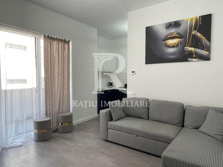 Apartament cu 2 camere nedecomandat, mobilat în Sânmartin