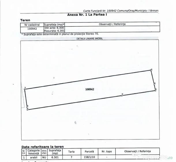 Teren de 20300 mp, în Hărman