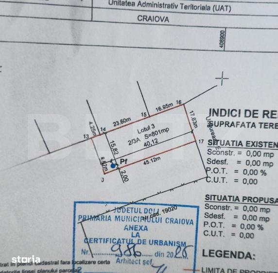 Teren de 801 mp, în Bariera Vâlcii