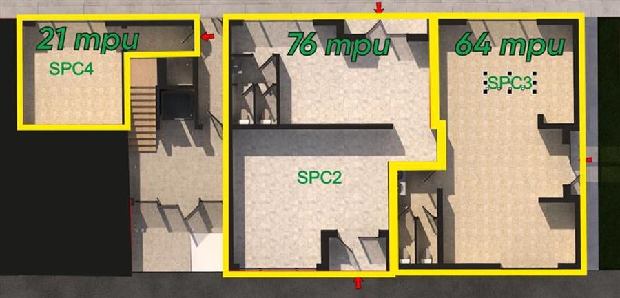 Spațiu comercial, de 76 mp, în Prelungirea Ghencea