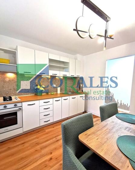 Apartament cu 2 camere semidecomandat, mobilat în Girocului
