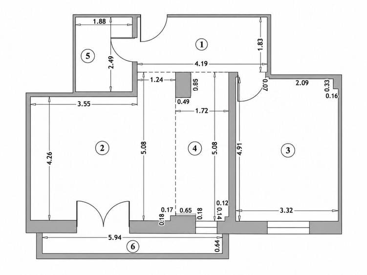 Apartament cu 2 camere decomandat în Parc Zăvoi