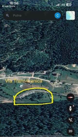 Teren de 6888 mp, în Putna